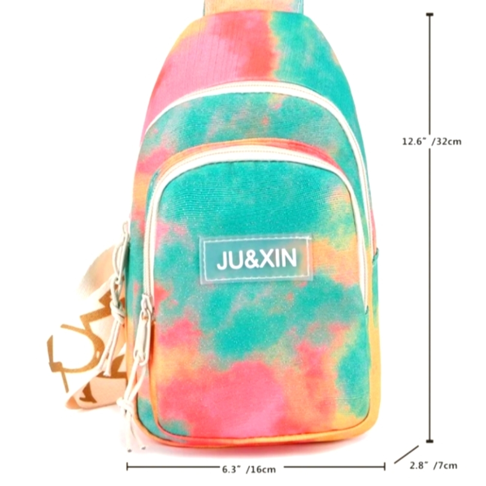 Tye dye sling bag